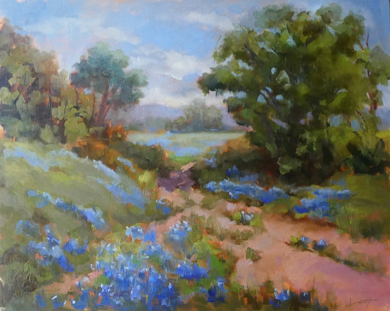 Hill Country View by artist Janelle Cox